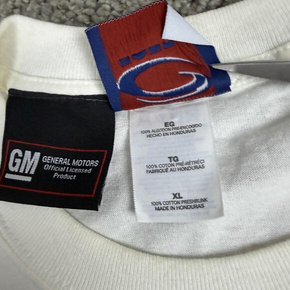Chevrolet Racing Shirt Mens XL White Monte Carlo NASCAR Graphic Tee GM - Picture 14 of 15
